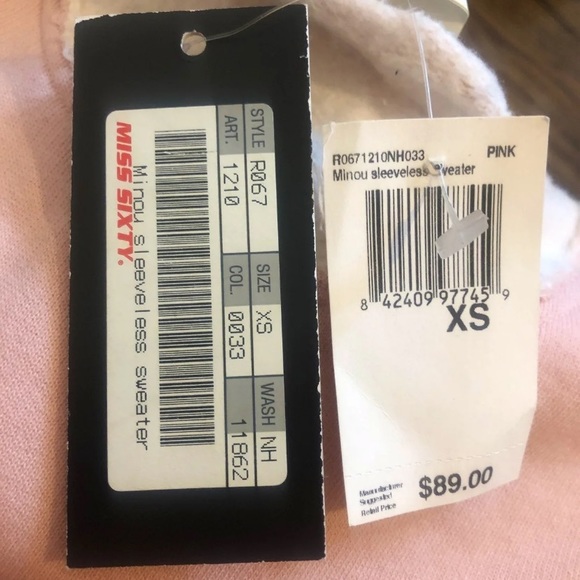 Miss Sixty Minou Sleeveless Sweater - Picture 4 of 5